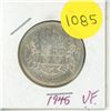 Image 1 : 1945 Canadian Silver Fifty Cents