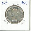 Image 2 : 1954 Canadian Silver Fifty Cents