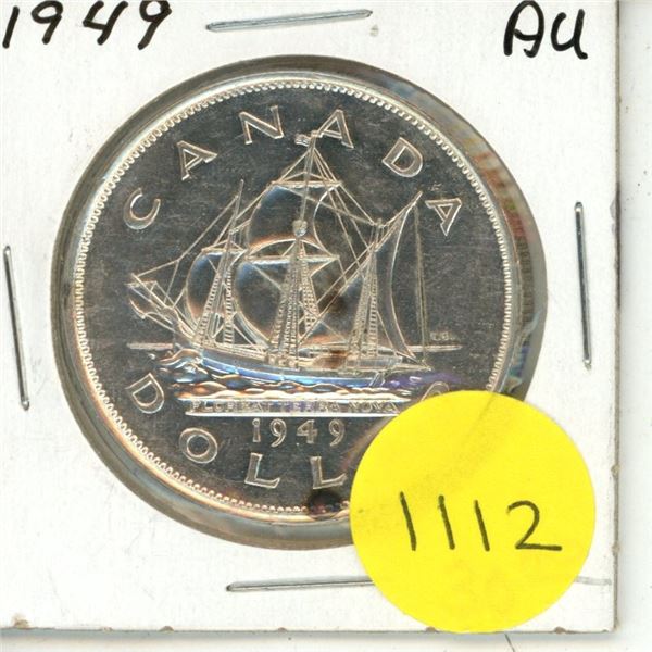1949 Canadian Silver Dollar