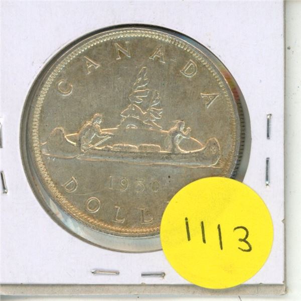 1950 Canadian Silver Dollar