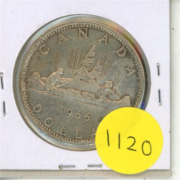 1966 Canadian Silver Dollar