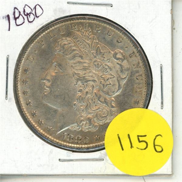 1880 USA Morgan Silver Dollar
