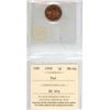 Image 2 : 1959 Canadian One Cent - ICCS MS-64 Red