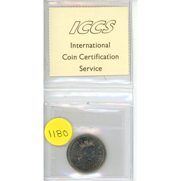 1991 Canadian Fifty Cents - ICCS  MS-64