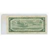 Image 2 : 1954 Canadian One Dollar Bank Note