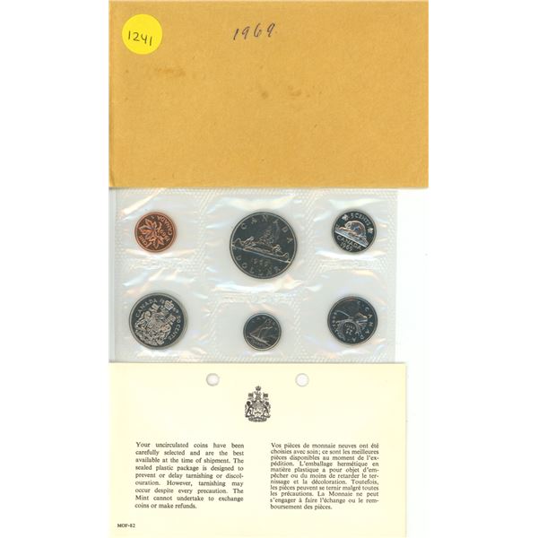 1969 Canadian PL Set