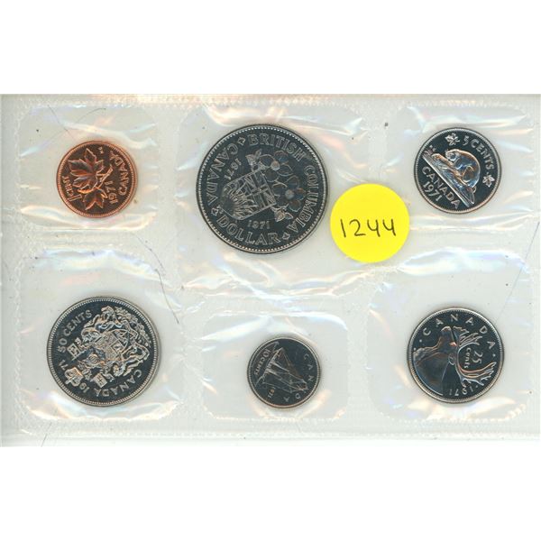1971 Canadian PL Set