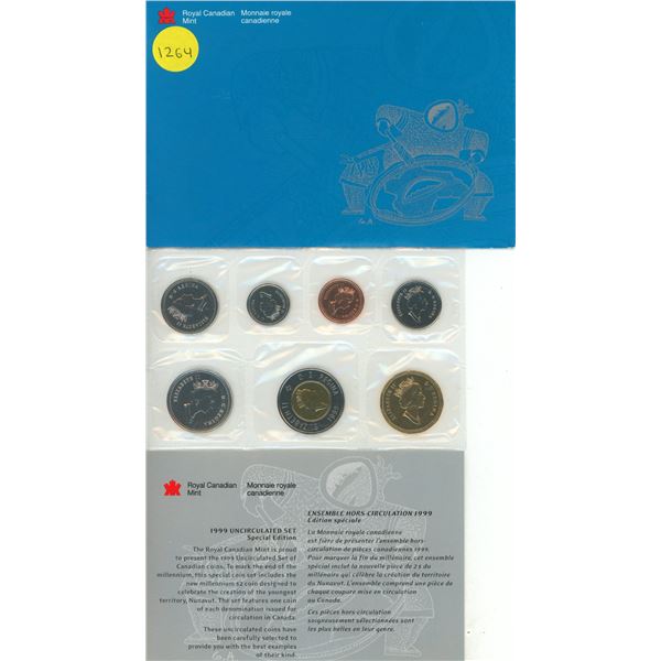 1999 Canadian Uncirculated Coin Set