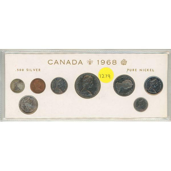 1968 Canadian Proof Like Set - .500 Silver