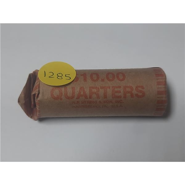 1973 Roll Of Canadian Twenty Five Cents - RCMP