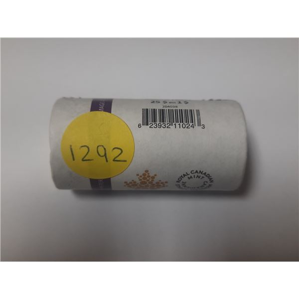 2022 Roll Of Canadian Dollars - Oscar Peterson Color