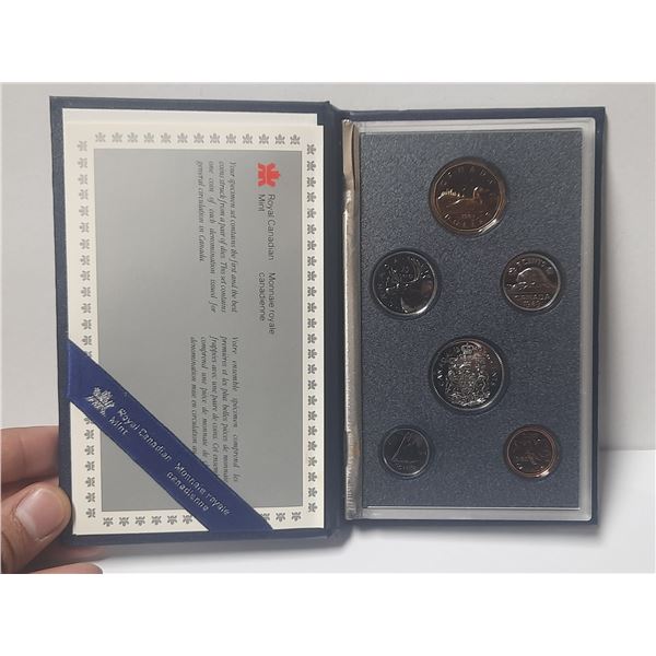 1989 Canadian Specimen Coin Set