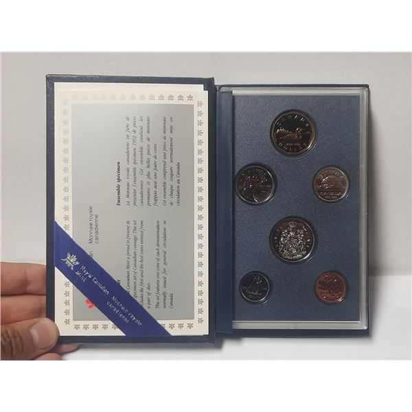 1992 Canadian Specimen Coin Set