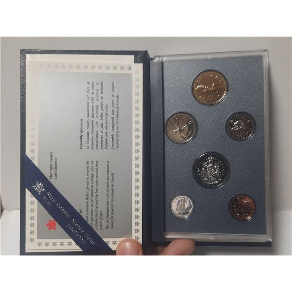 1995 Canadian Specimen Coin Set