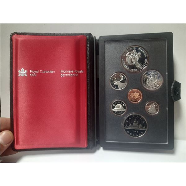 1983 Canadian Double Dollar Set