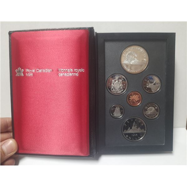 1986 Canadian Double Dollar Set