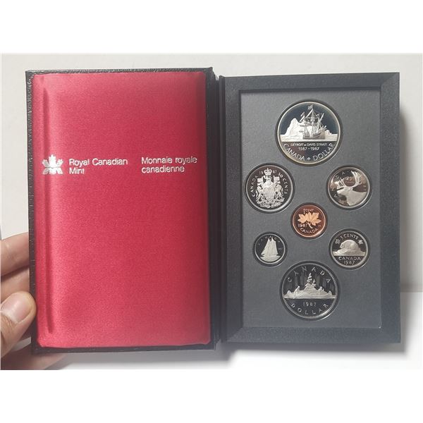 1987 Canadian Double Dollar Set
