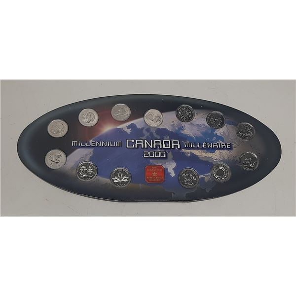 2000 Canadian Millennium Coin Set