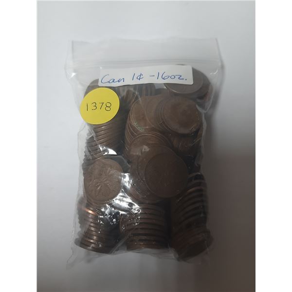 1 Pound Bag Canadian One Cent Cent