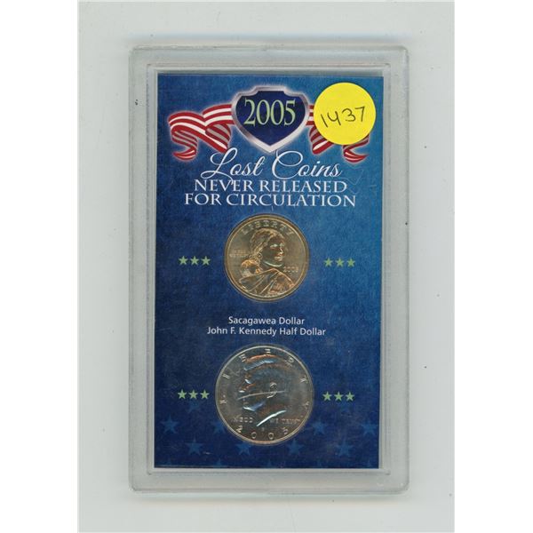 (U.S.A) 2005 Last Coins Never Released For Circulation.