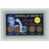 Image 1 : World War II Penny Collection.