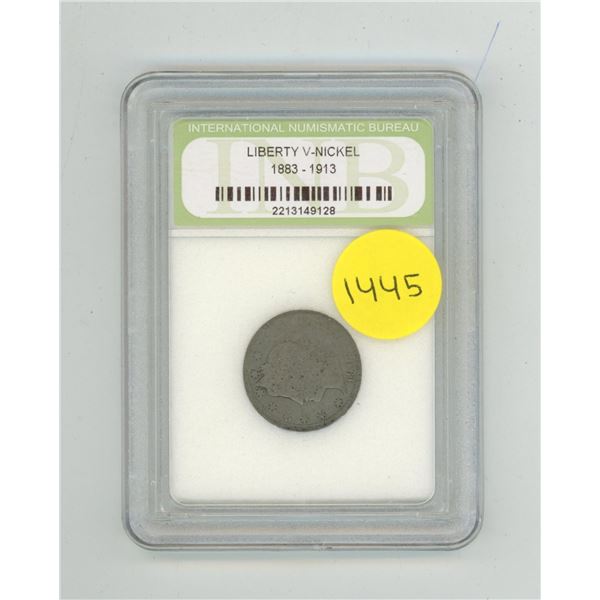 Liberty V-Nickel 1883-1913 - INB Graded.