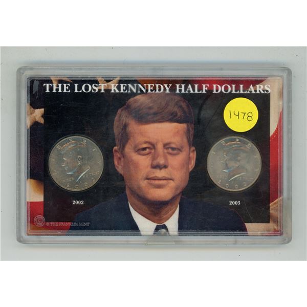 The Lost Kennedy Half Dollars.