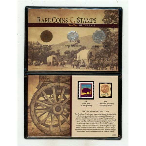 Rare Coins & Stamps of the past.