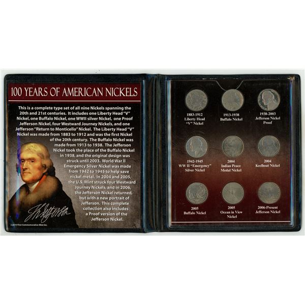 100 Years of American Nickels.