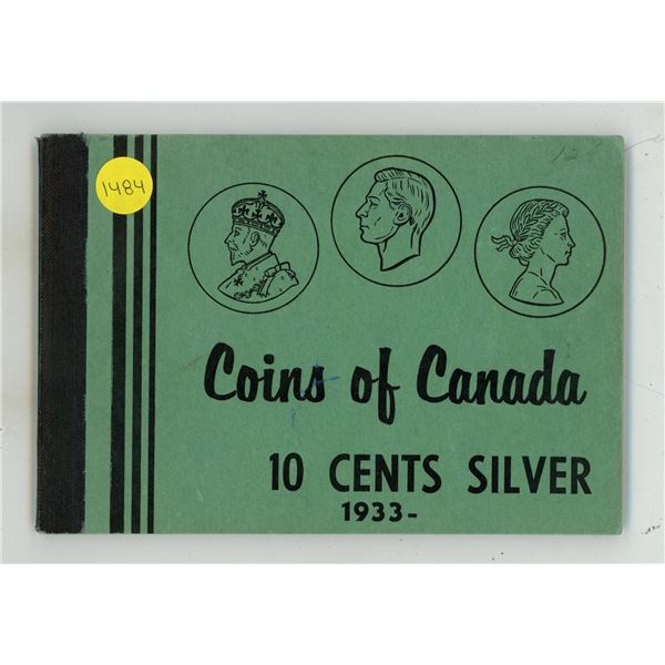 Coins of Canada 10 Cents Silver. (Total 25 Coins)