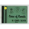 Image 1 : Coins of Canada 10 Cents Silver. (Total 25 Coins)