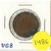 Image 1 : 1896 New Foundland One Cent Coin.