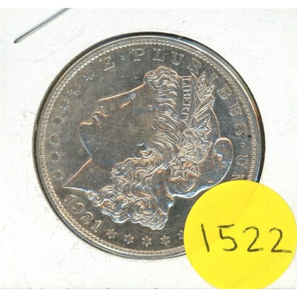 1921 U.S.A One Dollar Coin.