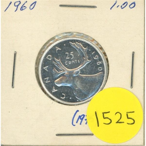 1960 Canada Silver Proof Like Coin.