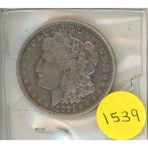 1921 U.S.A. One Dollar.