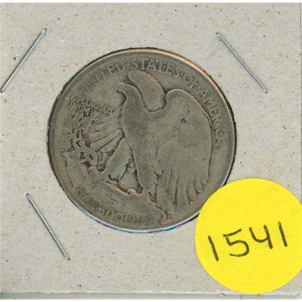 1941 U.S.A. Half Dollar.