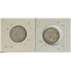 Image 2 : 1944 and 1945 Canada Silver 25 Cents Coin.