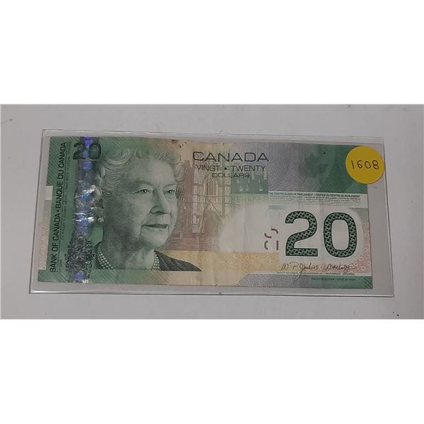 2004 Canadian Twenty Dollar.