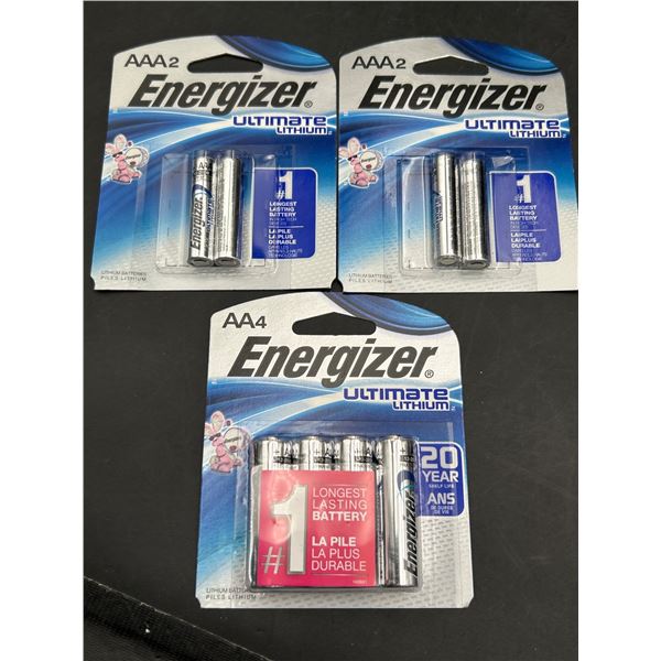 Energizer Ultimate Lithium AAA and AA Batteries – Assorted Packs