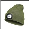 Image 1 : BK LED Toque Deluxe Collection Green Hat with LED Light Olive Green