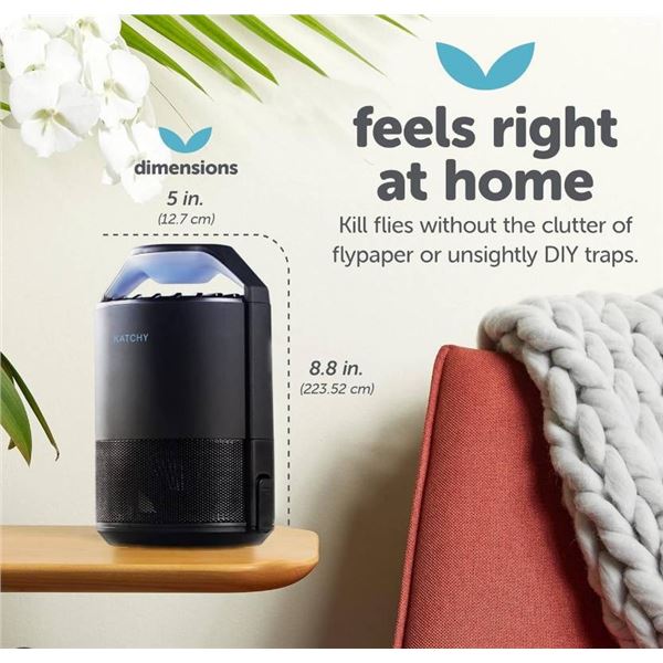 Katchy Original Indoor Insect Trap With UV Light and Fan