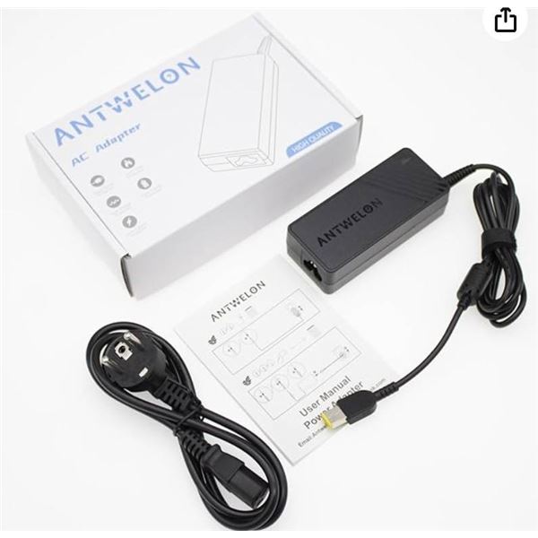 Antwelon AC Adapter Model ANT2-65W-HP-7450 CA