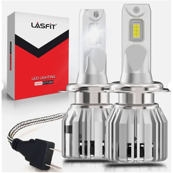 Lasfit LCplus H7 LED Headlight Bulbs, 50W, 6000K Cool White