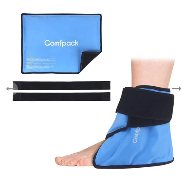 Comfpack Hot and Cold Therapeutic Ankle Gel Pack – Reusable