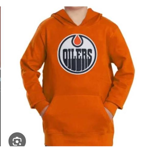 NHL Licensed Edmonton Oilers Youth Hoodie XL/14-16