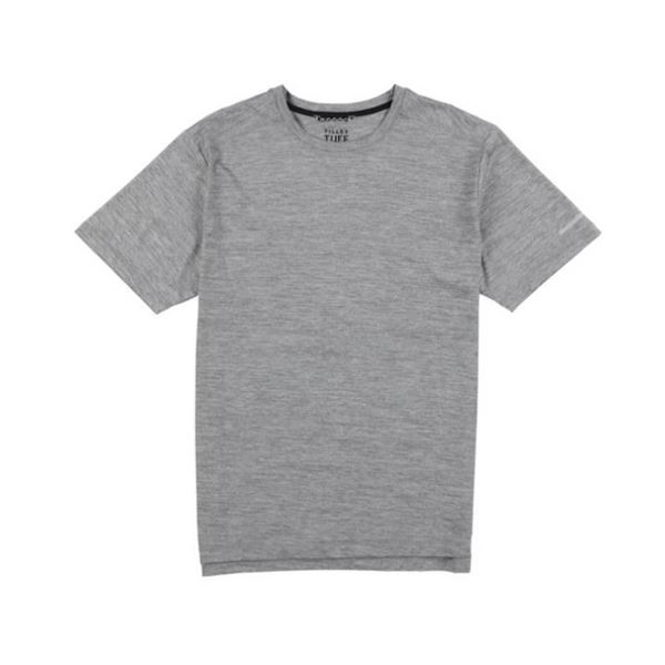 Tilley Tuff Men’s Technical Workwear T-Shirt DTG 3XL Heather Grey