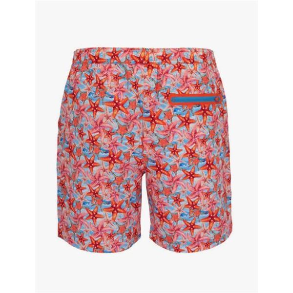 Men’s SWIMS XL Starfish Print Swim Shorts
