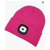 Image 1 : Pink LED Toque with Built-In Light and BK Label