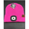 Image 2 : Pink LED Toque with Built-In Light and BK Label