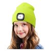 Image 1 : Yellow LED Toque with Attachment Clip and bk Label